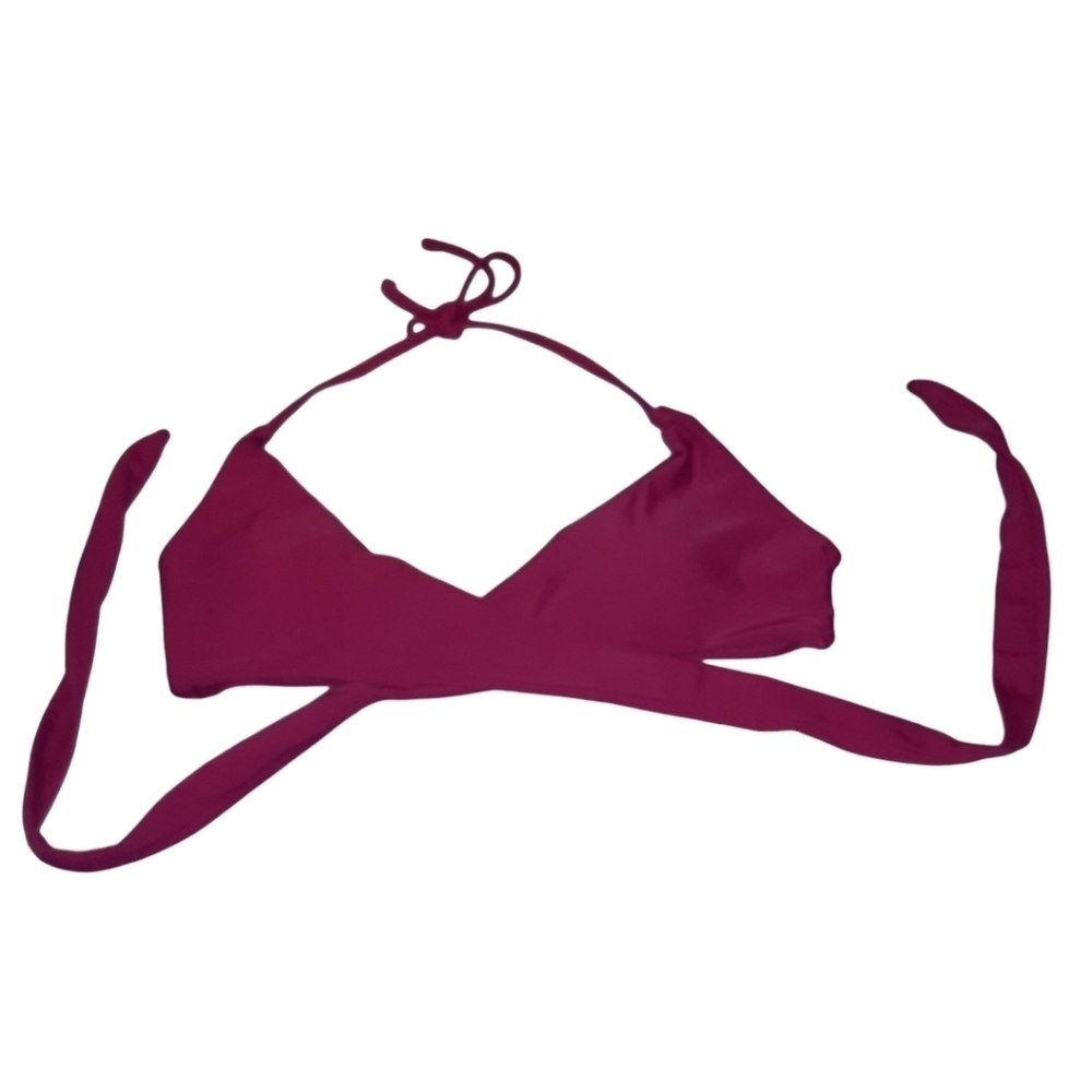Red Bikini Top Size Small